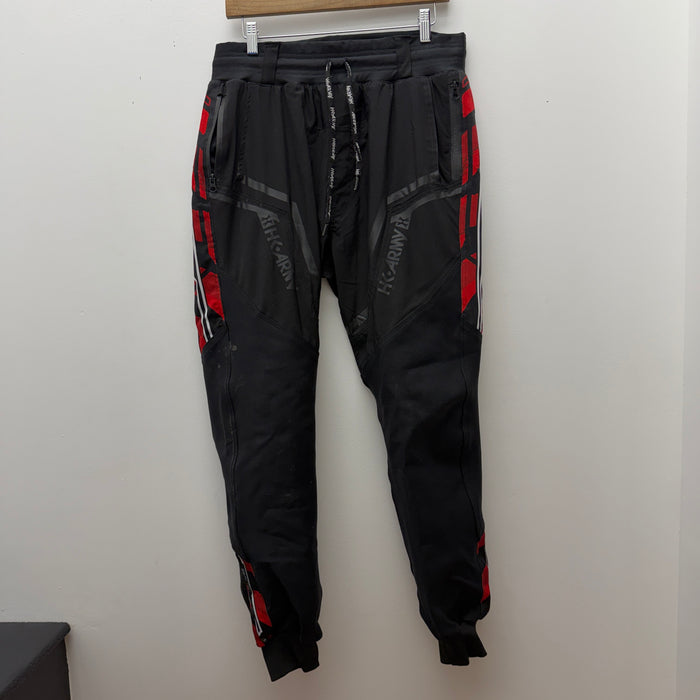 Pre Owned - HK Army Proline Paintball Pant - Black Red - Large