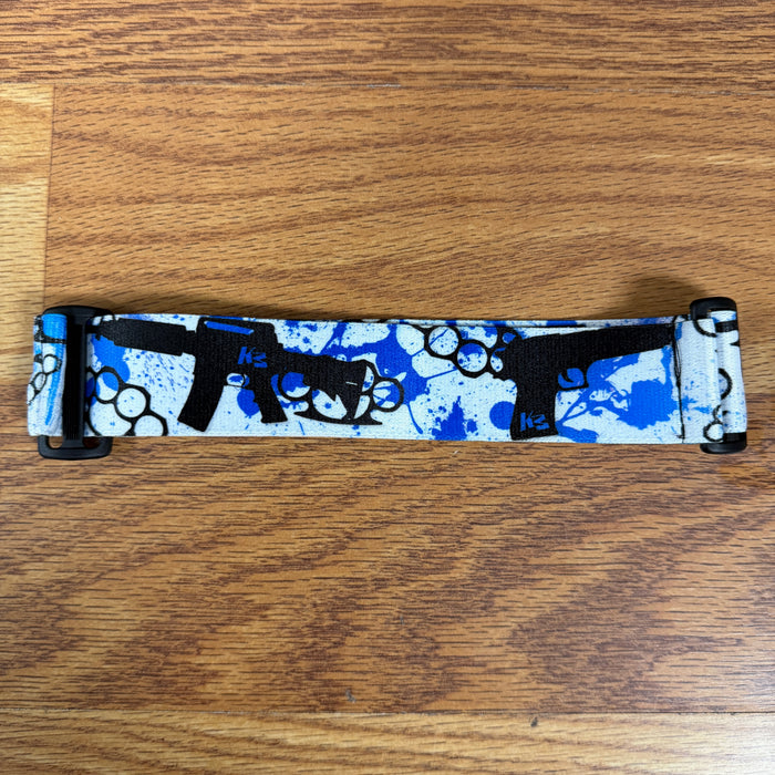 Pre Owned - KM JT Proflex Strap - White Blue Guns
