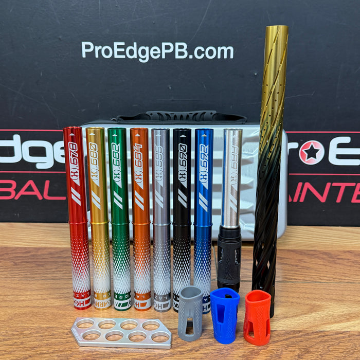 Pre Owned - HK Army LAZR Orbit Barrel Kit - Black Gold - Cocker Threading