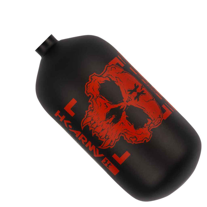 HK Army Alpha Air "Doom" Carbon Fiber Tank - Choose Regulator - 88 4500 - Scorch - Black/Red