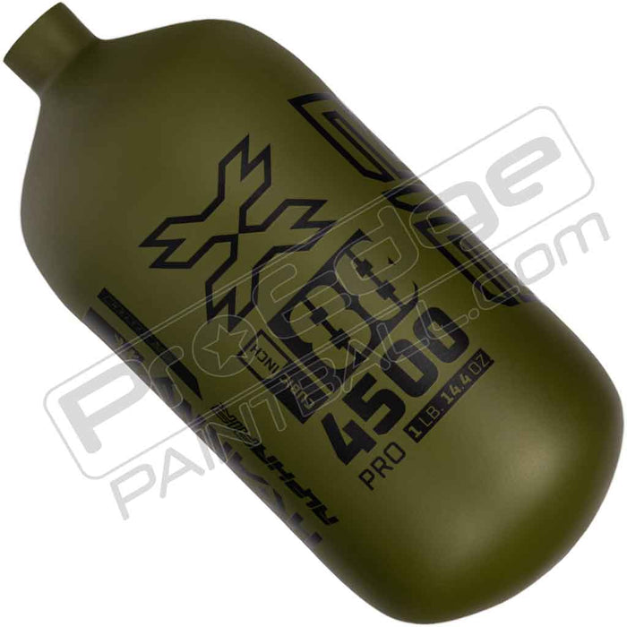 HK Army Alpha Air Carbon Fiber Tank - Choose Regulator - 88 4500 - Striker - Olive/Black