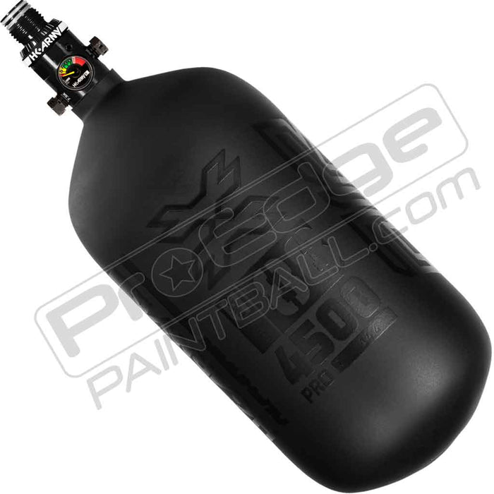 HK Army Alpha Air Carbon Fiber Tank - Choose Regulator - 88 4500 - Void - Black/Black