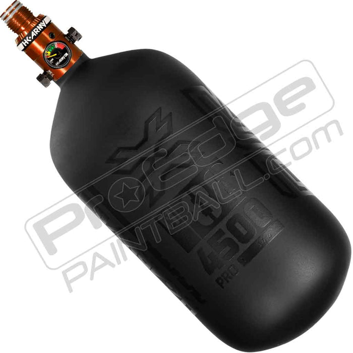 HK Army Alpha Air Carbon Fiber Tank - Choose Regulator - 88 4500 - Void - Black/Black