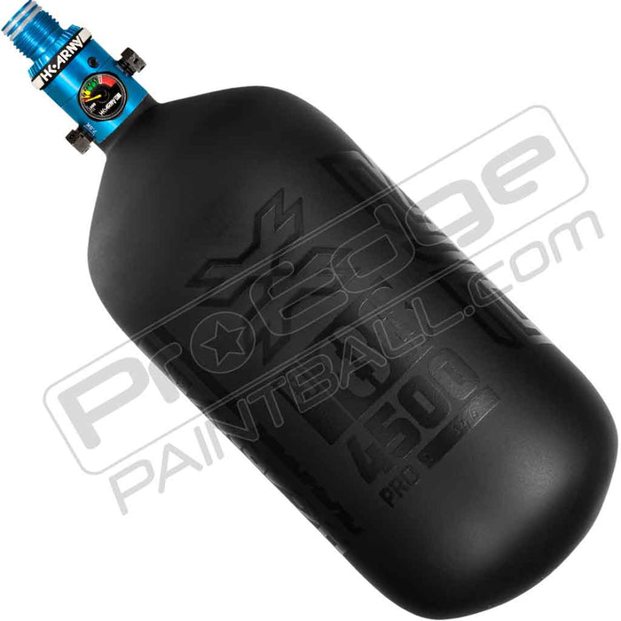 HK Army Alpha Air Carbon Fiber Tank - Choose Regulator - 88 4500 - Void - Black/Black