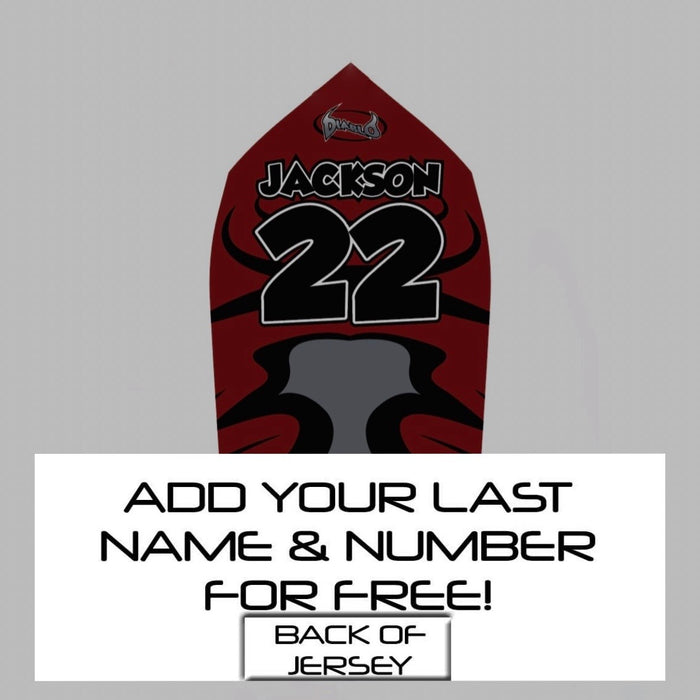 JT Contact 2.0 Jersey - Diablo - Crimson - PRE ORDER