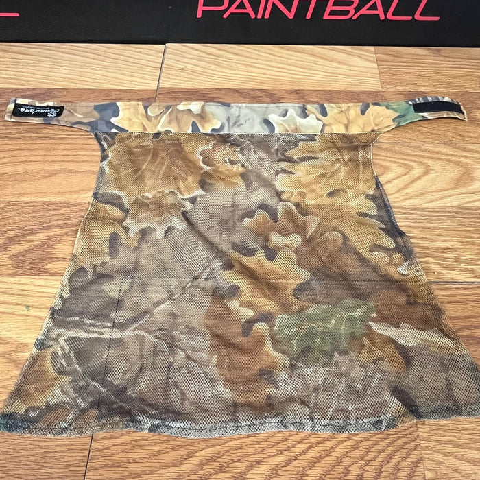 Pre Owned - Sandana Brown Leaf Mesh Headwrap