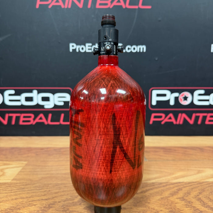 Pre Owned - Ninja Lite Paintball 68 4500 Tank - Red