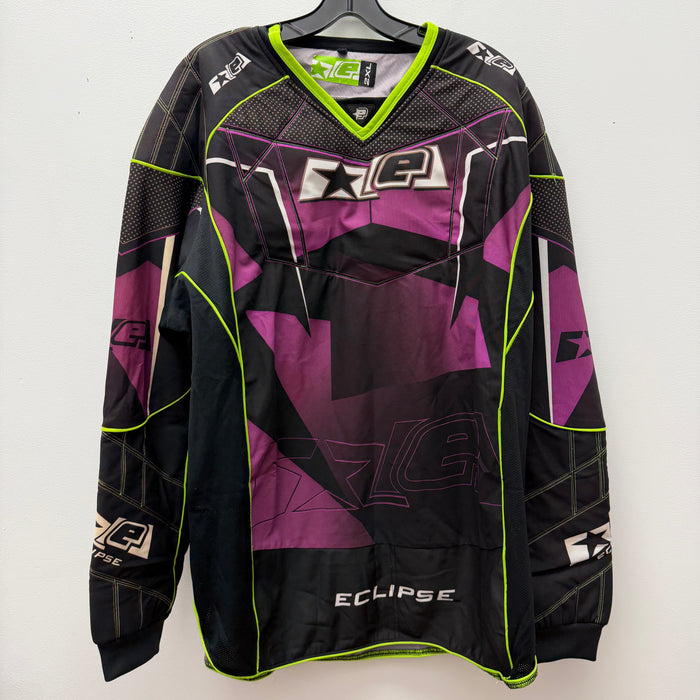Pre Owned - Planet Eclipse Jersey - Black Green Purple - XX Large