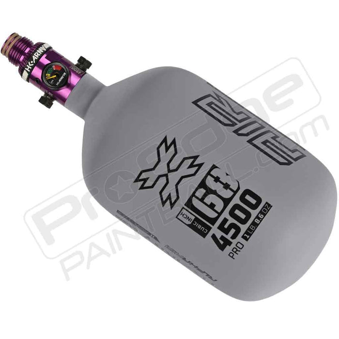 HK Army Alpha Air Carbon Fiber Tank - Choose Regulator - 68 4500 - Graphite - Grey/Black