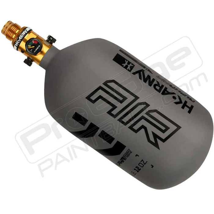 HK Army Alpha Air Carbon Fiber Tank - Choose Regulator - 77 4500 - Graphite - Grey/Black