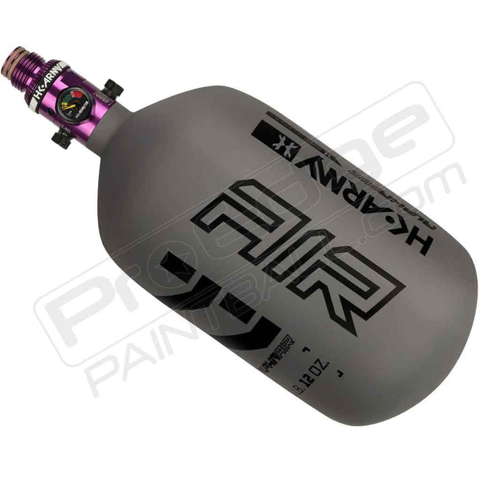 HK Army Alpha Air Carbon Fiber Tank - Choose Regulator - 77 4500 - Graphite - Grey/Black
