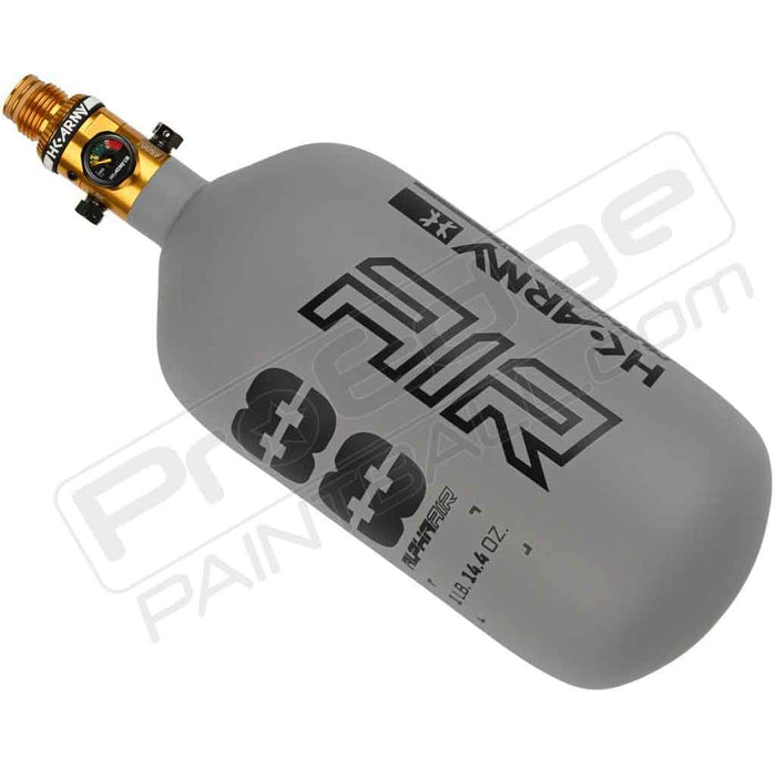 HK Army Alpha Air Carbon Fiber Tank - Choose Regulator - 88 4500 - Graphite - Grey/Black