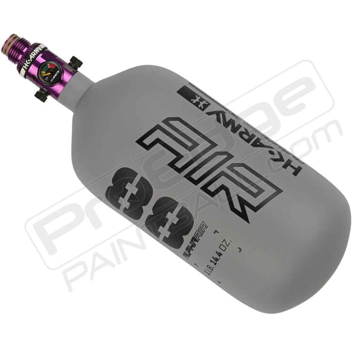 HK Army Alpha Air Carbon Fiber Tank - Choose Regulator - 88 4500 - Graphite - Grey/Black