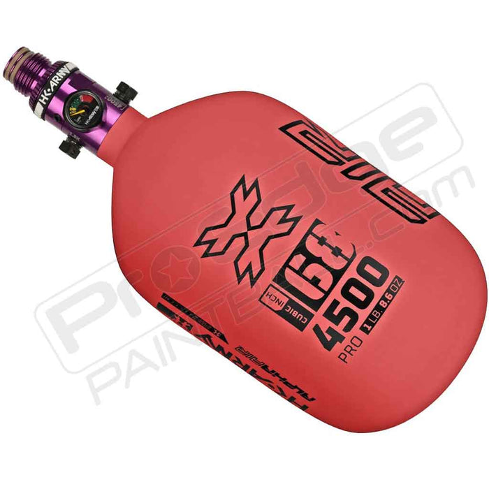HK Army Alpha Air Carbon Fiber Tank - Choose Regulator - 68 4500 - Ignite - Red/Black