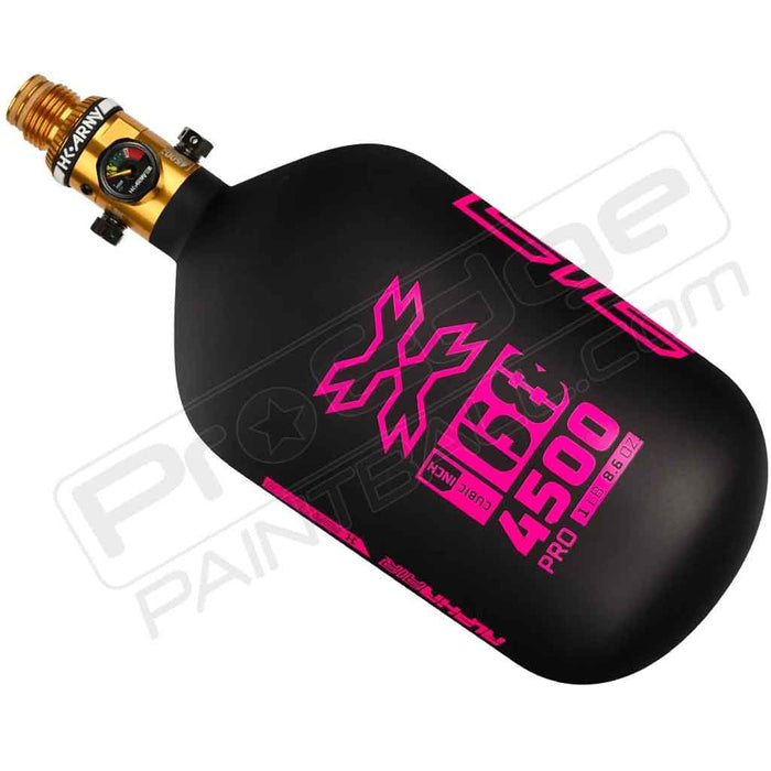 HK Army Alpha Air Carbon Fiber Tank - Choose Regulator - 68 4500 - Viper - Black/Pink