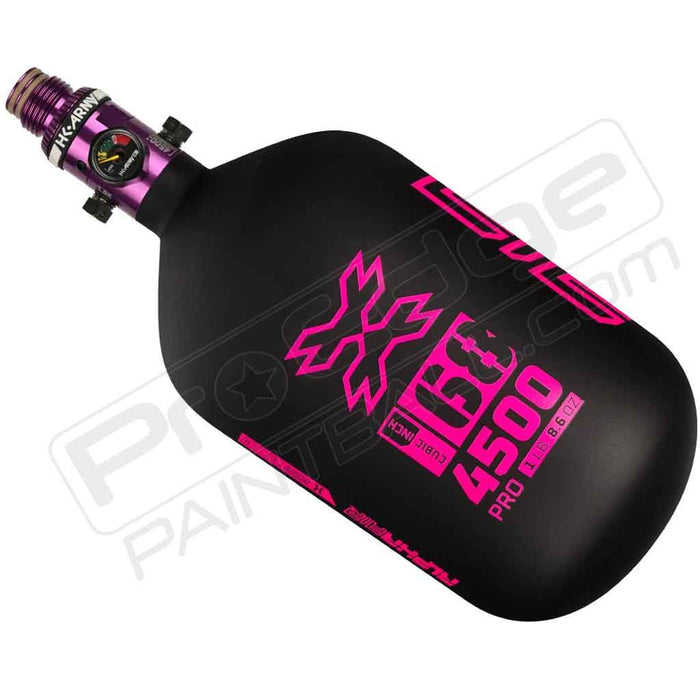 HK Army Alpha Air Carbon Fiber Tank - Choose Regulator - 68 4500 - Viper - Black/Pink