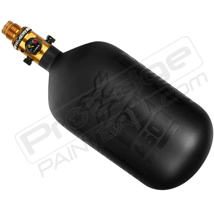 HK Army Alpha Air Carbon Fiber Tank - Choose Regulator - 77 4500 - Void - Black/Black