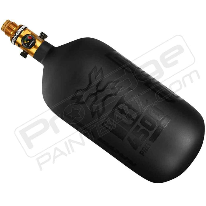 HK Army Alpha Air Carbon Fiber Tank - Choose Regulator - 88 4500 - Void - Black/Black