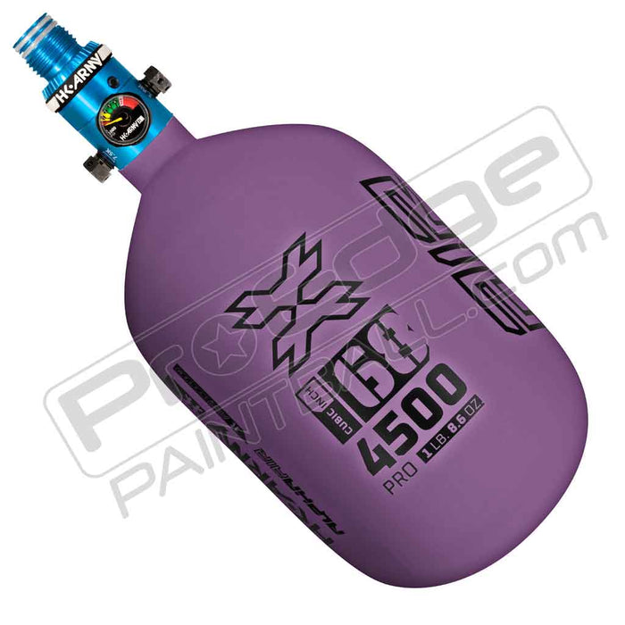 HK Army Alpha Air Carbon Fiber Tank - Choose Regulator - 68 4500 - Haze - Purple/Black