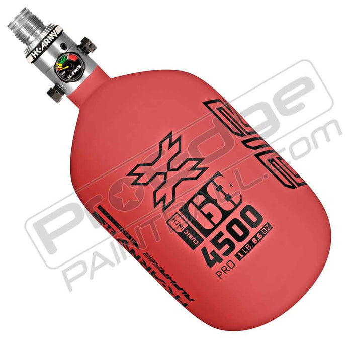 HK Army Alpha Air Carbon Fiber Tank - Choose Regulator - 68 4500 - Ignite - Red/Black