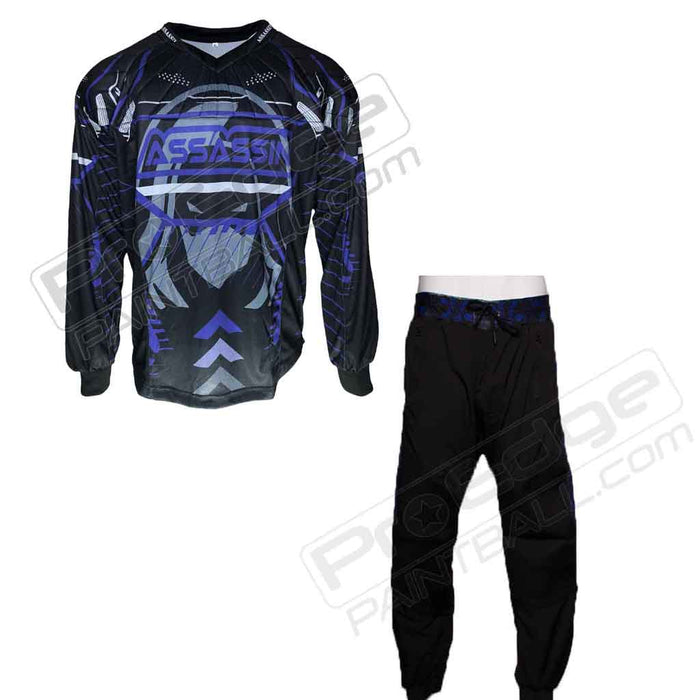 Assassin Performance Jersey with Padding - Blue