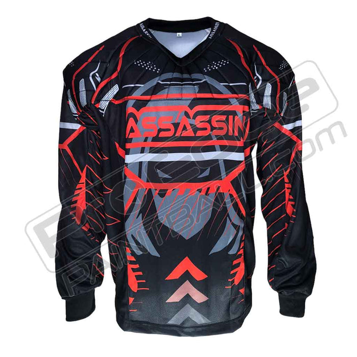 Assassin Performance Jersey with Padding - Red