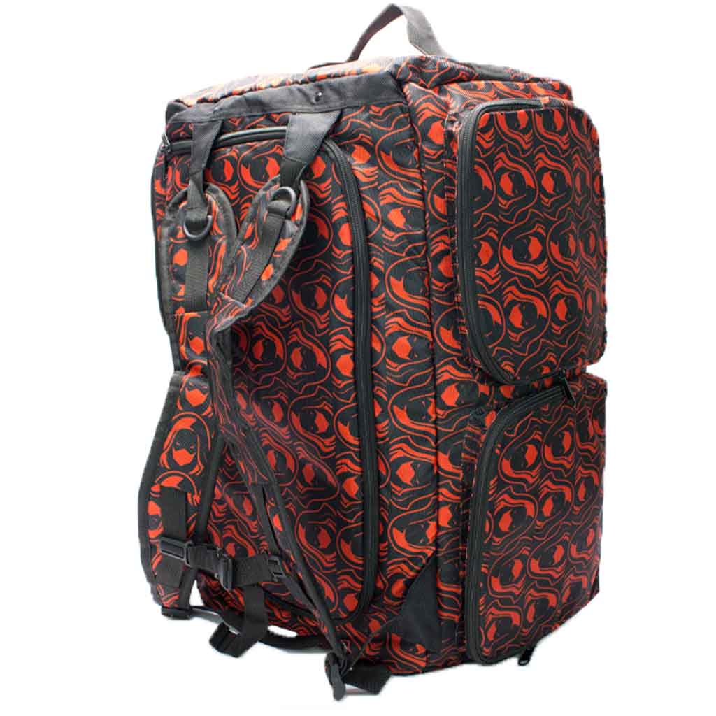 Assassin Pro Series Gear Bag - Assassin Red — Pro Edge Paintball