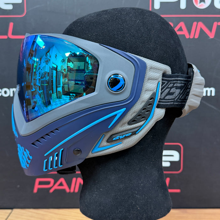 Store Demo - Dye I5 Paintball Goggle - RaiseUp - Blue Grey
