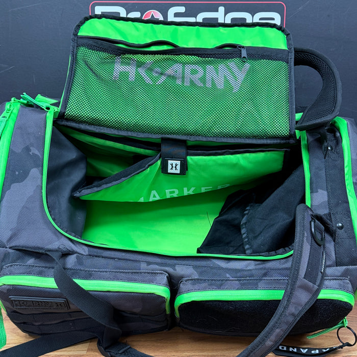Pre Owned - HK Army Expand Backpack - Black Lime
