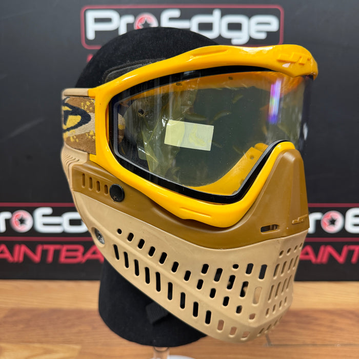 Pre Owned - JT Proflex Goggle Moto X - Yellow Frame Tan Bottom