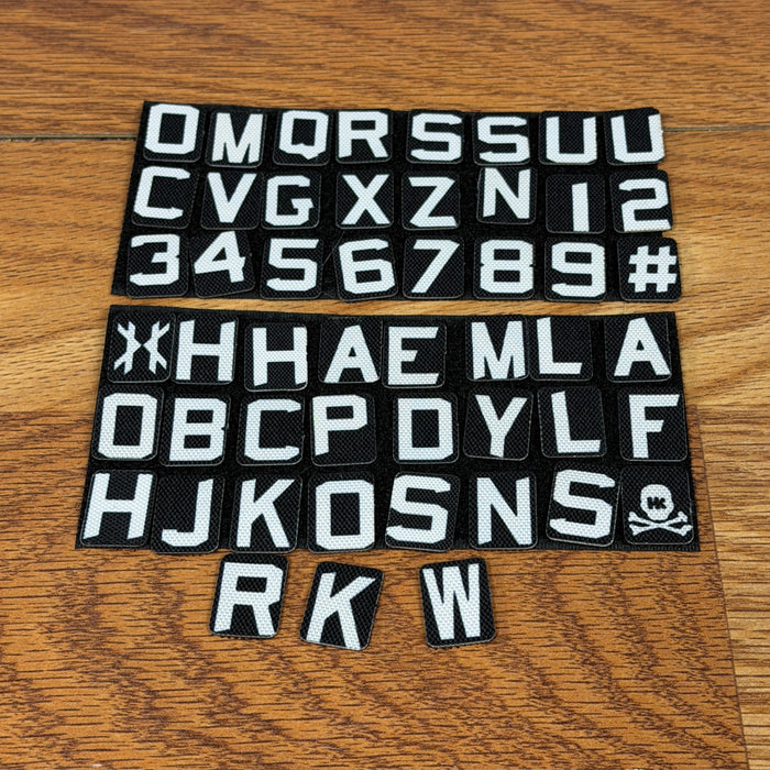 Pre Owned - HK Army Velcro Letters