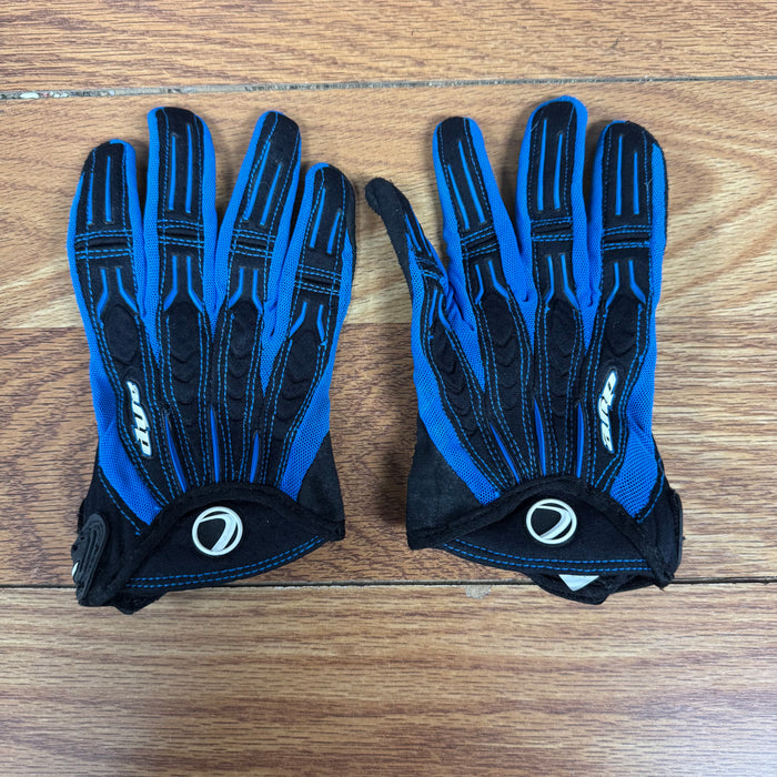 Pre Owned - Dye C7 Gloves Black/Blue - Small