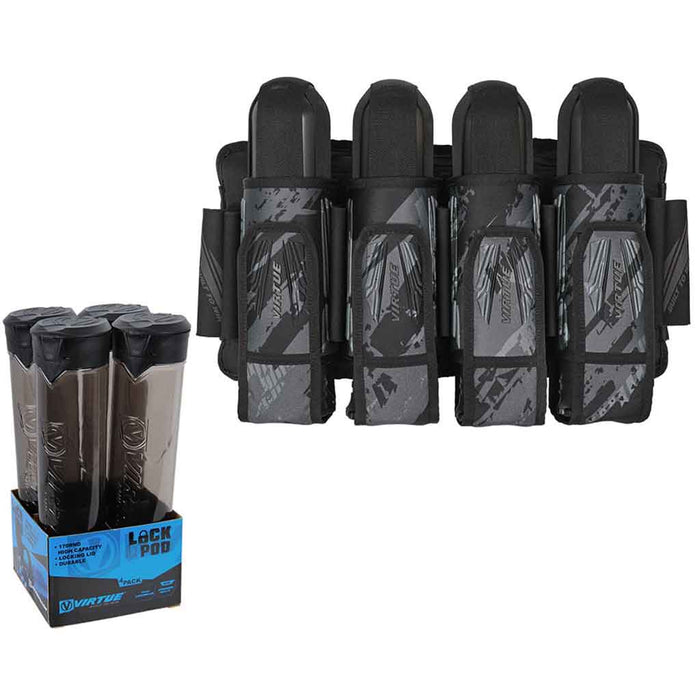 Virtue Elite Pack 4+7 - Graphic Black w/ 4 Free Lock Pods SKU 3435