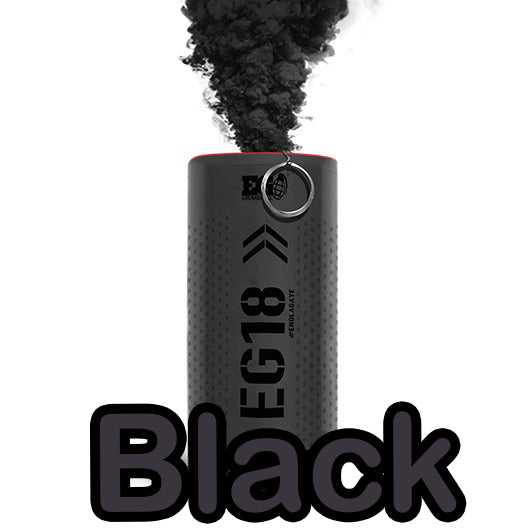 Enola Gaye EG18 - High Output Smoke Grenade - PICKUP IN STORE ONLY - BLACK