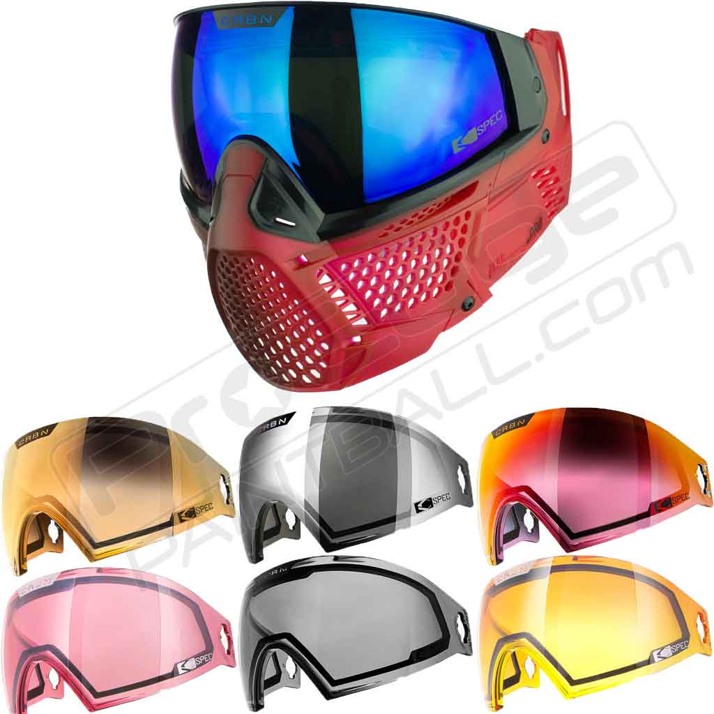 Protection Paintball CRBN Royal Masque De Paintball Carbon CRBN Zero SLD - Modèle Royal, Occasion En Bon état Casque Arai Szr