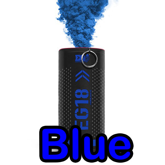 Enola Gaye EG18 - High Output Smoke Grenade - PICKUP IN STORE ONLY - BLUE