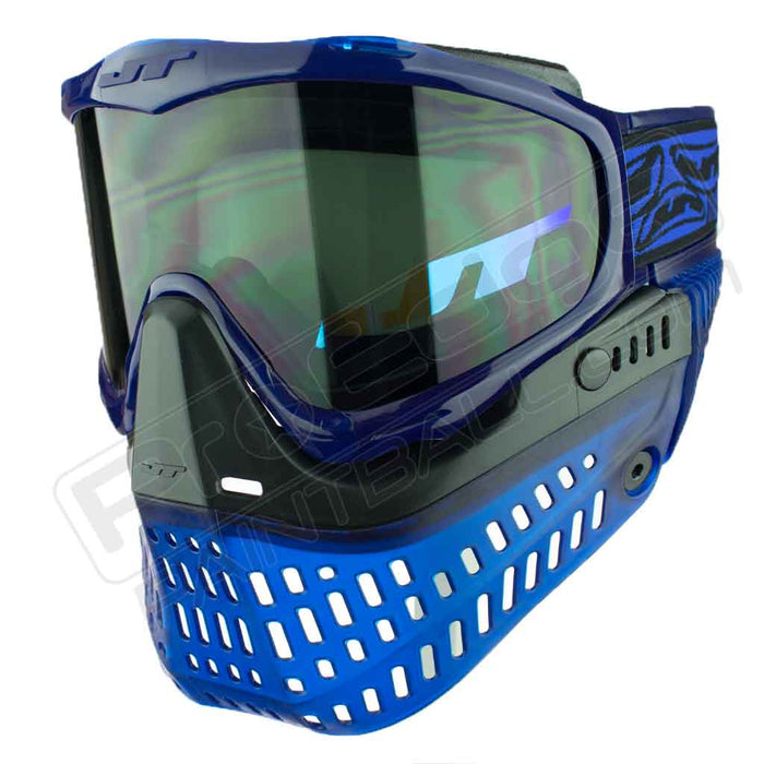 JT Proflex Paintball Mask - Ice Blue - Choose Lens Color (SKU 7645)