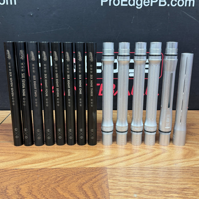 Pre Owned - Infamous Pro DNA Silencio Barrel Kit - Cocker Threading - Silver