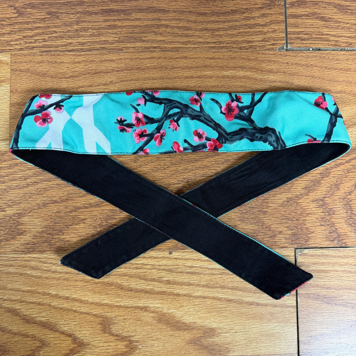 Pre Owned - HK Army Headband - Cherry Blossom Green