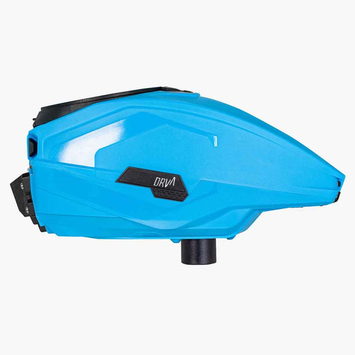 Carbon DRV Paintball Hopper - Cyan