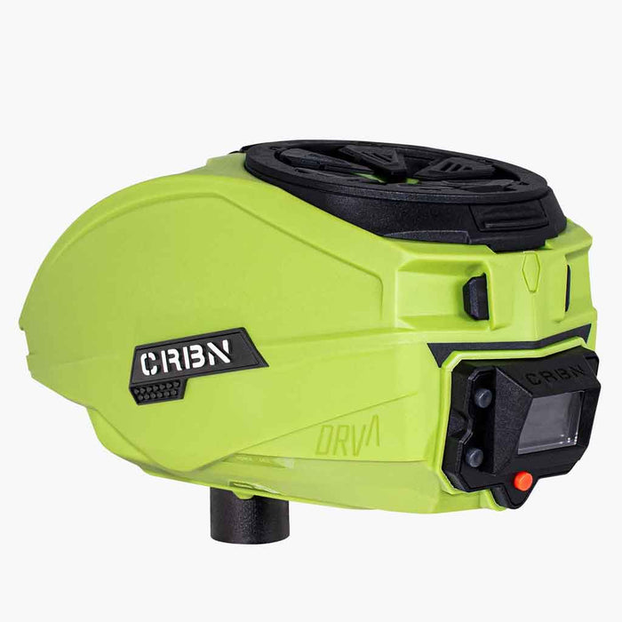Carbon DRV Paintball Hopper - Lime