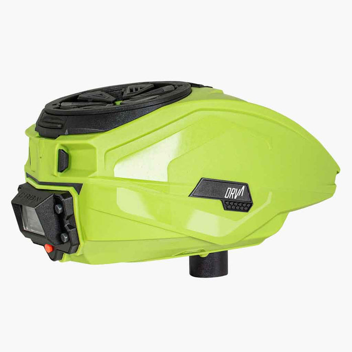 Carbon DRV Paintball Hopper - Lime