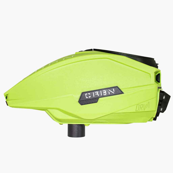 Carbon DRV Paintball Hopper - Lime