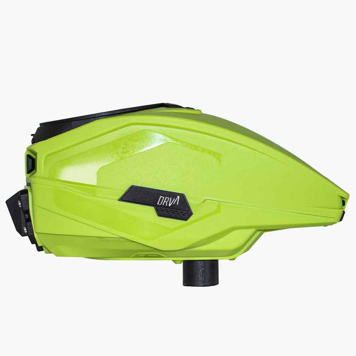 Carbon DRV Paintball Hopper - Lime