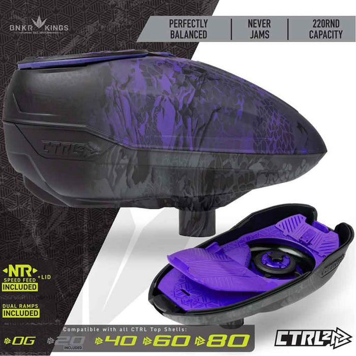 BUNKERKINGS CTRL 2 LOADER - PURPLE BLACK HIGHLANDER