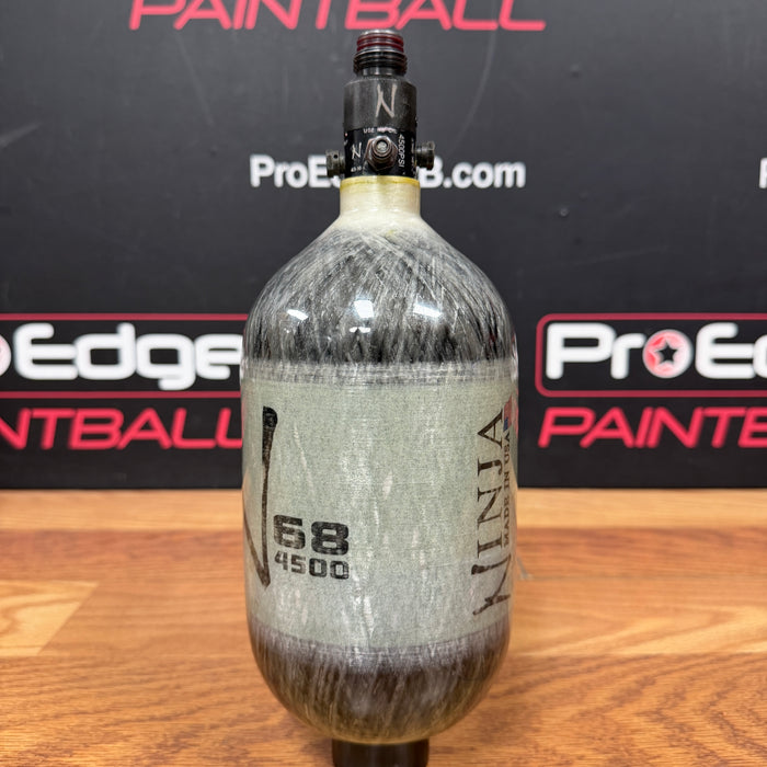 Pre Owned - Ninja Paintball 68 4500 Tank - Grey