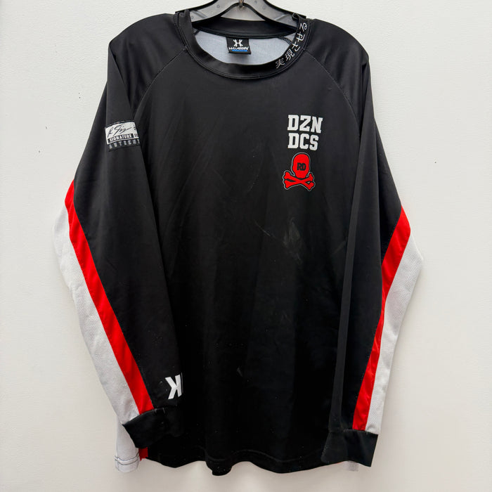Pre Owned - HK Army DZN Jersey - Black Red White - Large