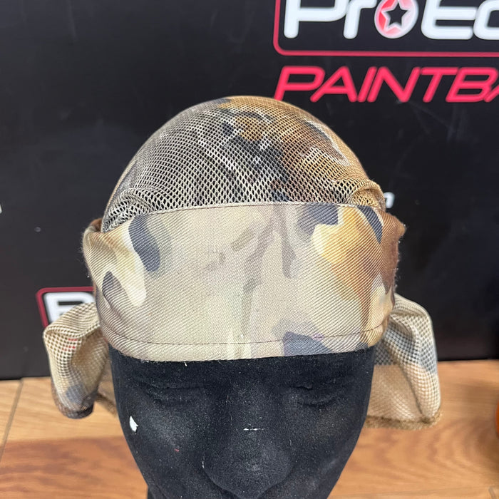 Pre Owned - Sandana Brown Leaf Mesh Headwrap