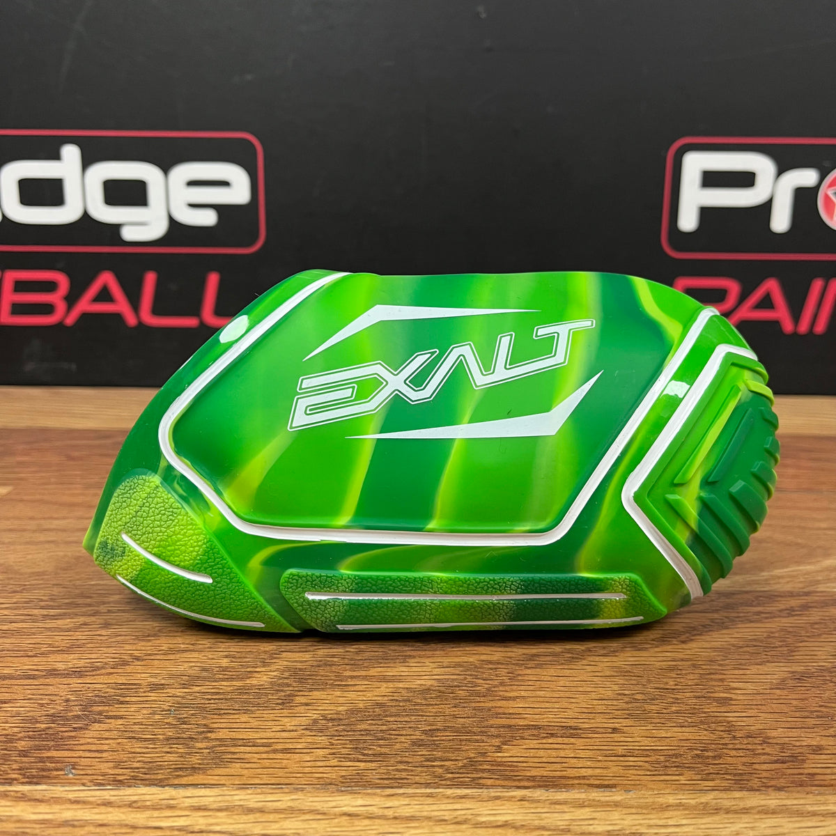 Store Demo - Exalt Tank Cover - Lime Swirl — Pro Edge Paintball