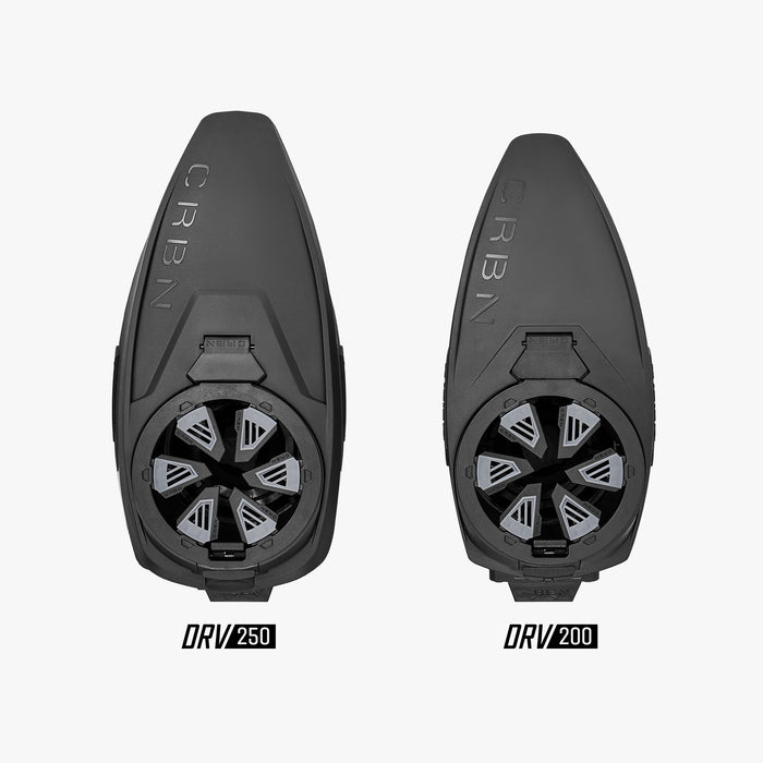 Carbon DRV 250 "High Capacity" Paintball Hopper - Black